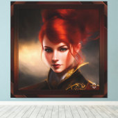 Toile Maîtresse du vent AI Concept Art par Xzendor7 (Insitu (Plancher de Bois))