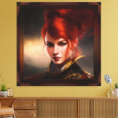 Toile Maîtresse du vent AI Concept Art par Xzendor7 (Insitu(Salon))