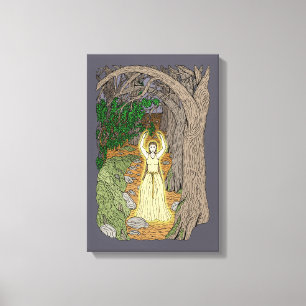 Toile Maîtresse Étrange (Fée Dame dans les Bois)
