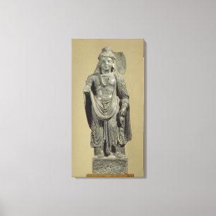 Toile Maitreya, Gandhara (schiste gris)