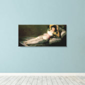 Toile Maja habillée, vers 1800 (Insitu (Plancher de Bois))