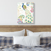 Toile Majestic Blue Peacock (Insitu(Chambre))