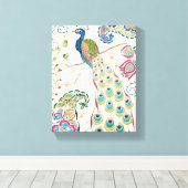 Toile Majestic Blue Peacock (Insitu (Plancher de Bois))