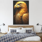 Toile Majestic Golden Eagle Portrait  (Insitu(Chambre))