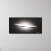 Toile Majestic Sombrero Galaxy Hubble Telescope 2004 (Recto)