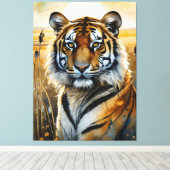 Toile Majestic Tiger (Insitu (Plancher de Bois))