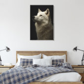 Toile Majestic Wolf Portrait Strength & Royal Confidence (Insitu(Chambre))