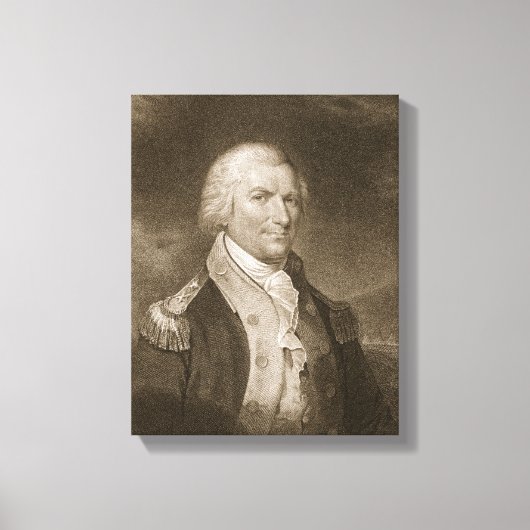 Toile Major Arthur St. Clair, gravé par Edward (Recto)
