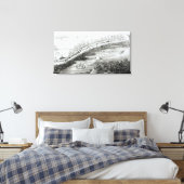 Toile Majorité Gracieuse et Escort quittant (Insitu(Chambre))