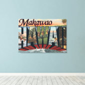 Toile Makawao, Hawaii - Grandes Scènes (Insitu (Plancher de Bois))