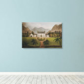 Toile Mal-Maison de Bonaparte à Sainte-Hélène, 1821 (Insitu (Plancher de Bois))