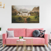 Toile Mal-Maison de Bonaparte à Sainte-Hélène, 1821 (Insitu(Salon))