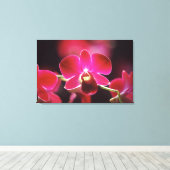 Toile Malaisie, Orchidée (Insitu (Plancher de Bois))