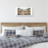 Toile Malamute indigène   (Insitu(Chambre))