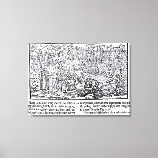 Toile Malcolm, roi d'Écosse (Recto)