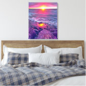 Toile Malecon Sunset 0911 Art (Insitu(Chambre))