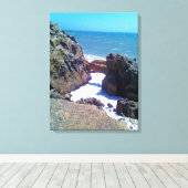 Toile Malibu Californie (Insitu (Plancher de Bois))