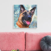 Toile Malinois - Berger belge - Mechelaar (Insitu(Salon))