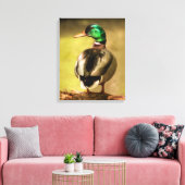 Toile Mallard Duck (Insitu(Salon))