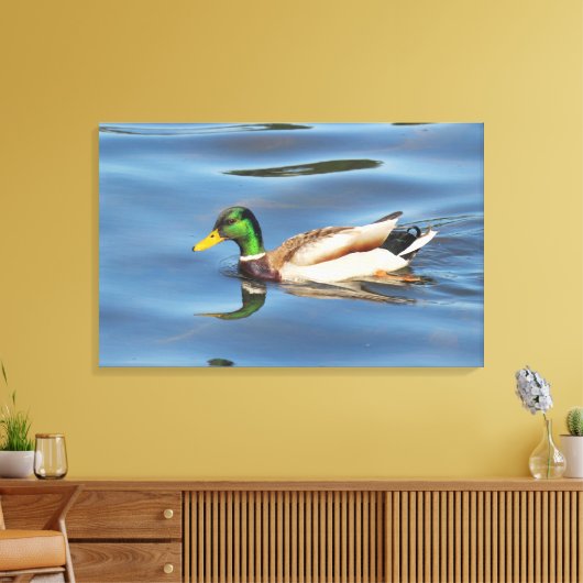 Toile Mallard Duck (Insitu(Salon))