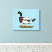 Toile Mallard Duck Drake (Insitu (Plancher de Bois))