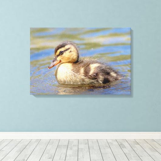 Toile Mallard Duckling (Insitu (Plancher de Bois))