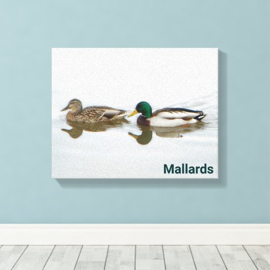 Toile Mallards (Insitu (Plancher de Bois))