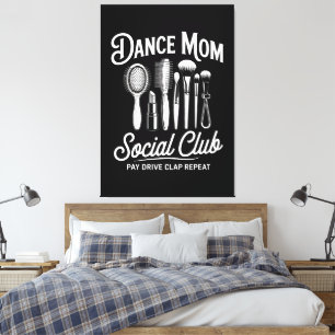 Toile Maman du club social de maman de danse