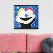 Toile Maman et moi (Insitu(Salon))