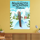 Toile Mammoth Mountain California to ski (Insitu(Salon))