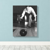 Toile Man Bowling (Insitu (Plancher de Bois))