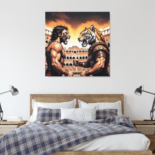 TOILE MAN V BEAST (Insitu(Chambre))