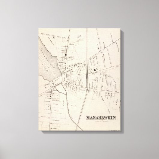 Toile Manahawkin, New Jersey (Recto)