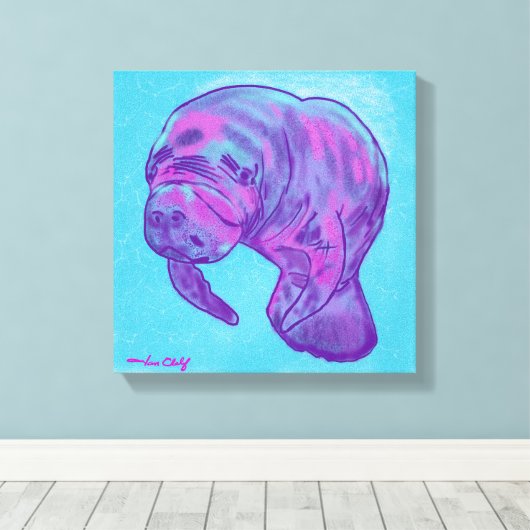 Toile Manatee (Insitu (Plancher de Bois))