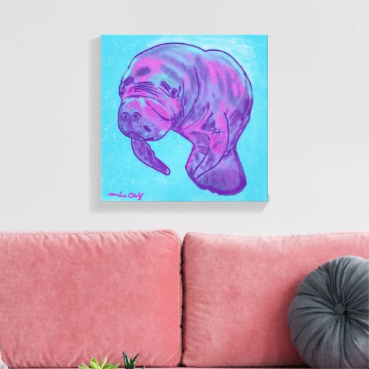 Toile Manatee (Insitu(Salon))