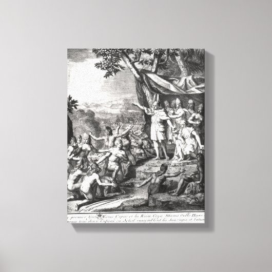 Toile Manco Capac et son épouse (Recto)