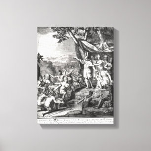 Toile Manco Capac et son épouse