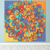 Toile Mandala (Insitu (Plancher de Bois))