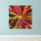 Toile Mandala Art  (Insitu (Plancher de Bois))