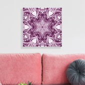 Toile Mandala Blackberry (Insitu(Salon))