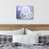 Toile Mandala blanc (Insitu(Chambre))