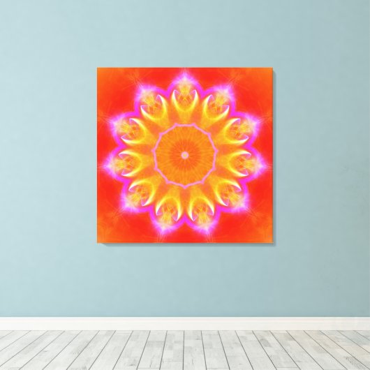 Toile Mandala Bliss (Insitu (Plancher de Bois))