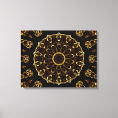 Toile Mandala Brown (Recto)