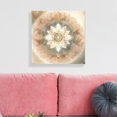 Toile Mandala céleste Boho en harmonie douce (Insitu(Salon))