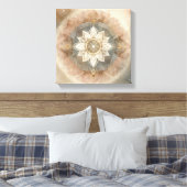 Toile Mandala céleste Boho en harmonie douce (Insitu(Chambre))