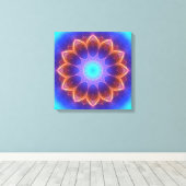 Toile Mandala cool brillant (Insitu (Plancher de Bois))