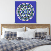 Toile Mandala de géométrie sacrée (Insitu(Chambre))
