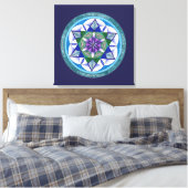 Toile Mandala de géométrie sacrée (Insitu(Chambre))