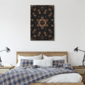 Toile Mandala de l'âge de bronze (Insitu(Chambre))