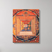 Toile Mandala de Vajradhatu Thangka (Recto)